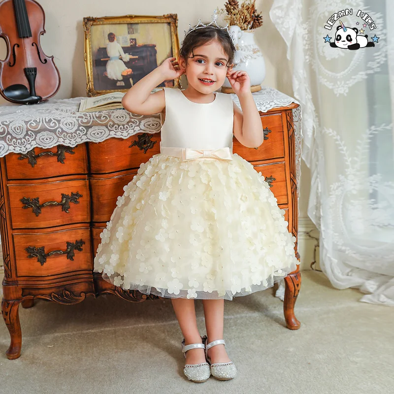 LEZONKIDS - Children's wear Summer Princess dress new baby's first birthday dress sundress girl catwalk dress
